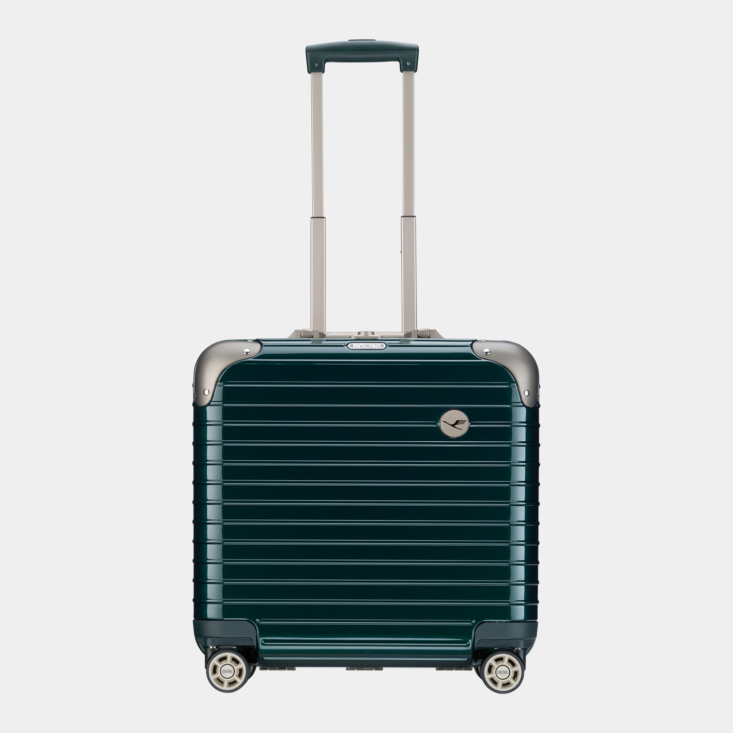 Lufthansa Elegance Businesstrolley レーシンググリーン 4輪 1749144 廃盤 - 画像 (2)