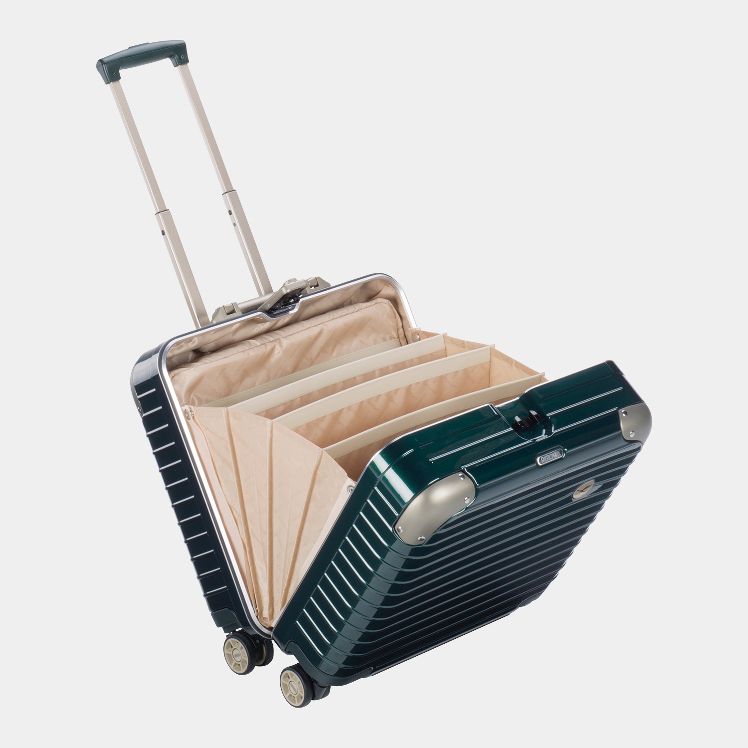 Lufthansa Elegance Businesstrolley レーシンググリーン 4輪 1749144 廃盤 - 画像 (5)