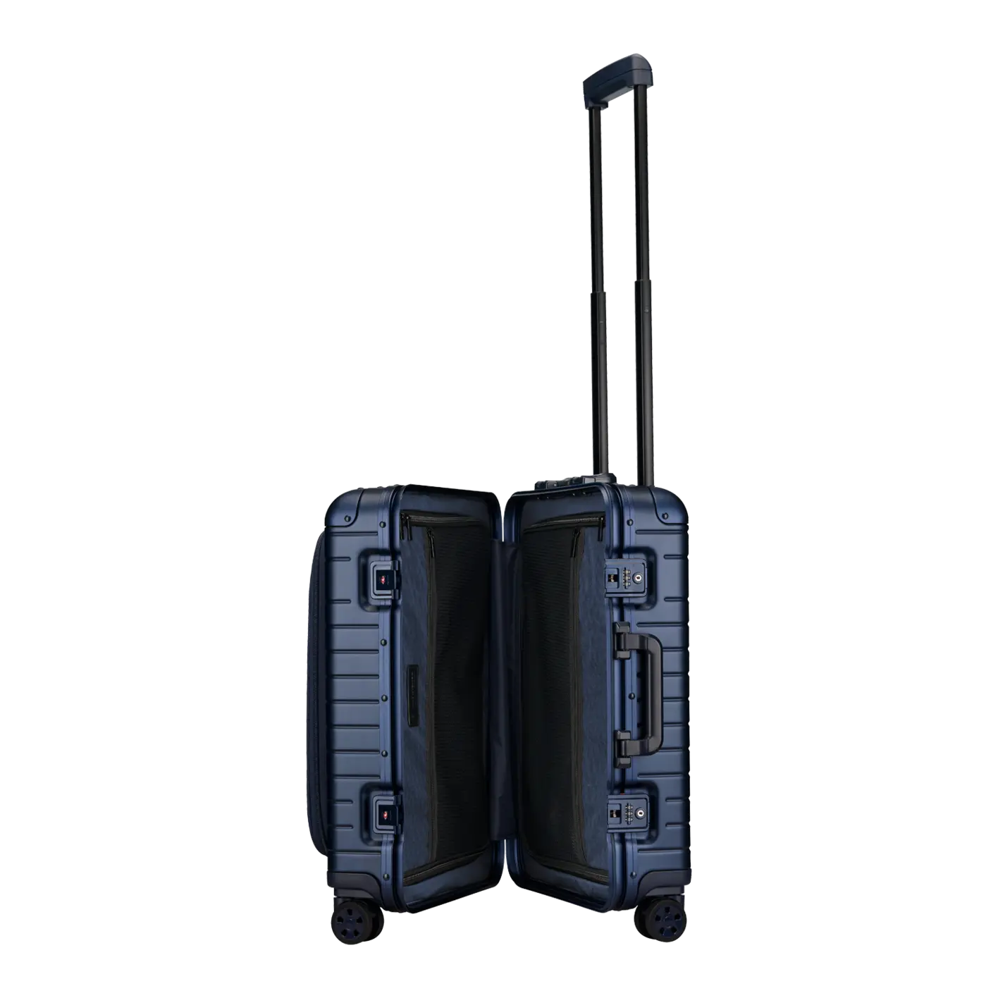 Lufthansa Aluminium Collection Business Class Edition Trolley S フロントポケット付き ブルー 1774141(内装)