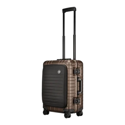 Lufthansa Aluminium Collection First Class Edition Trolley S フロントポケット付き ブロンズ 1772868