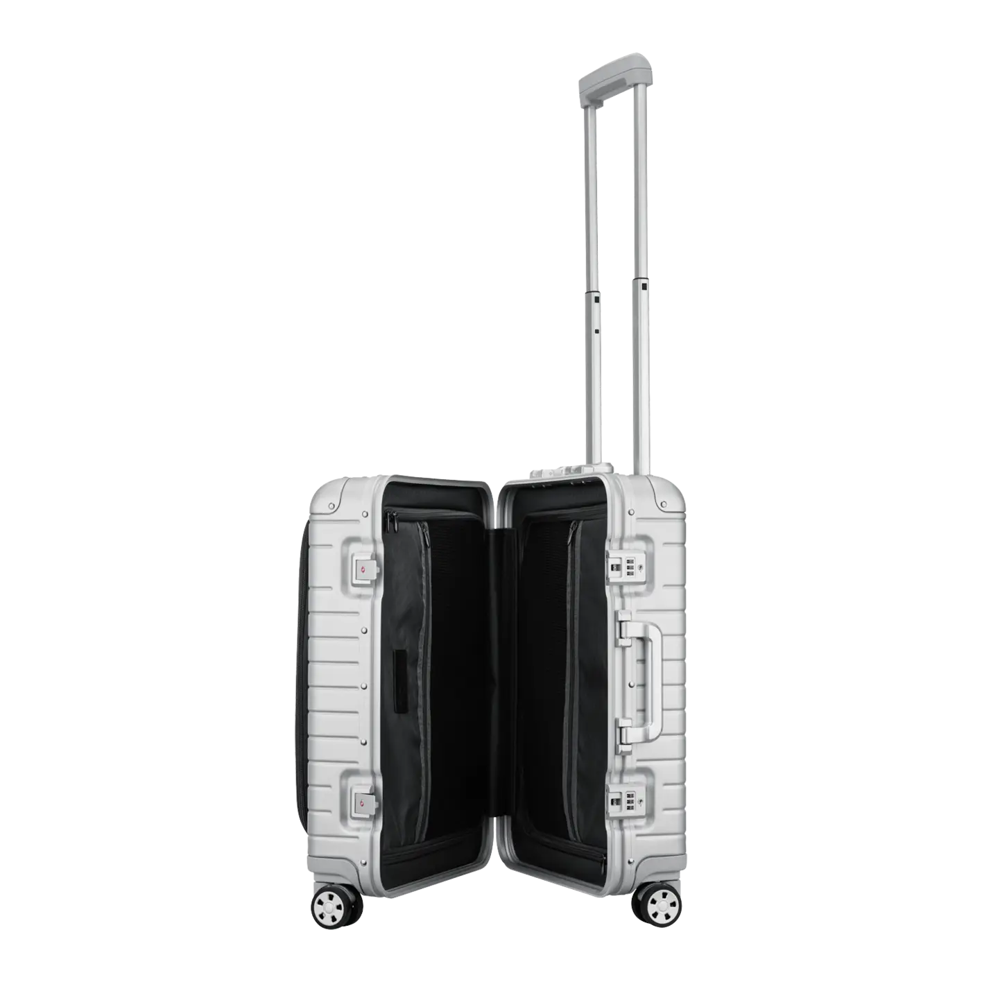 Lufthansa Aluminium Collection Trolley S フロントポケット付き シルバー 1767321(内装)